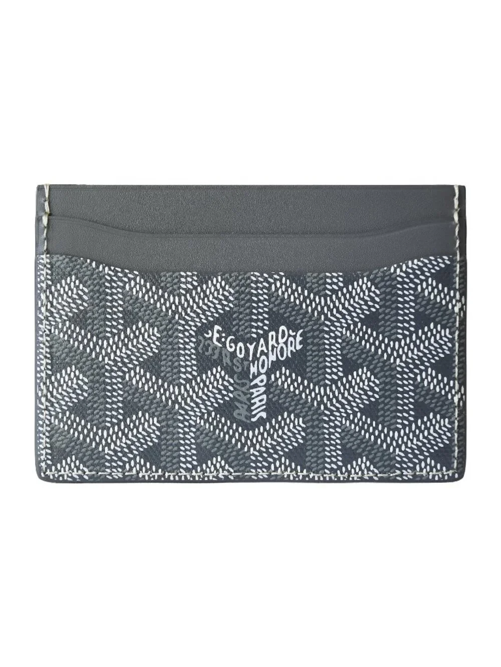 Goyard Saint Sulpice Card Holder Light Grey